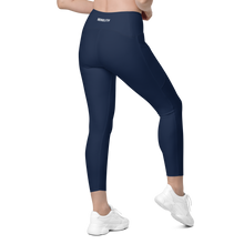 Load image into Gallery viewer, Unchained Leggins Navy Blue