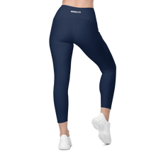 Load image into Gallery viewer, Unchained Leggins Navy Blue
