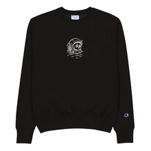 Cargar imagen en el visor de la galería, Sudadera Champion x Monolith Astro calavera blanco y negro
