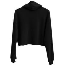 Load image into Gallery viewer, Crop Hoodie Black Void
